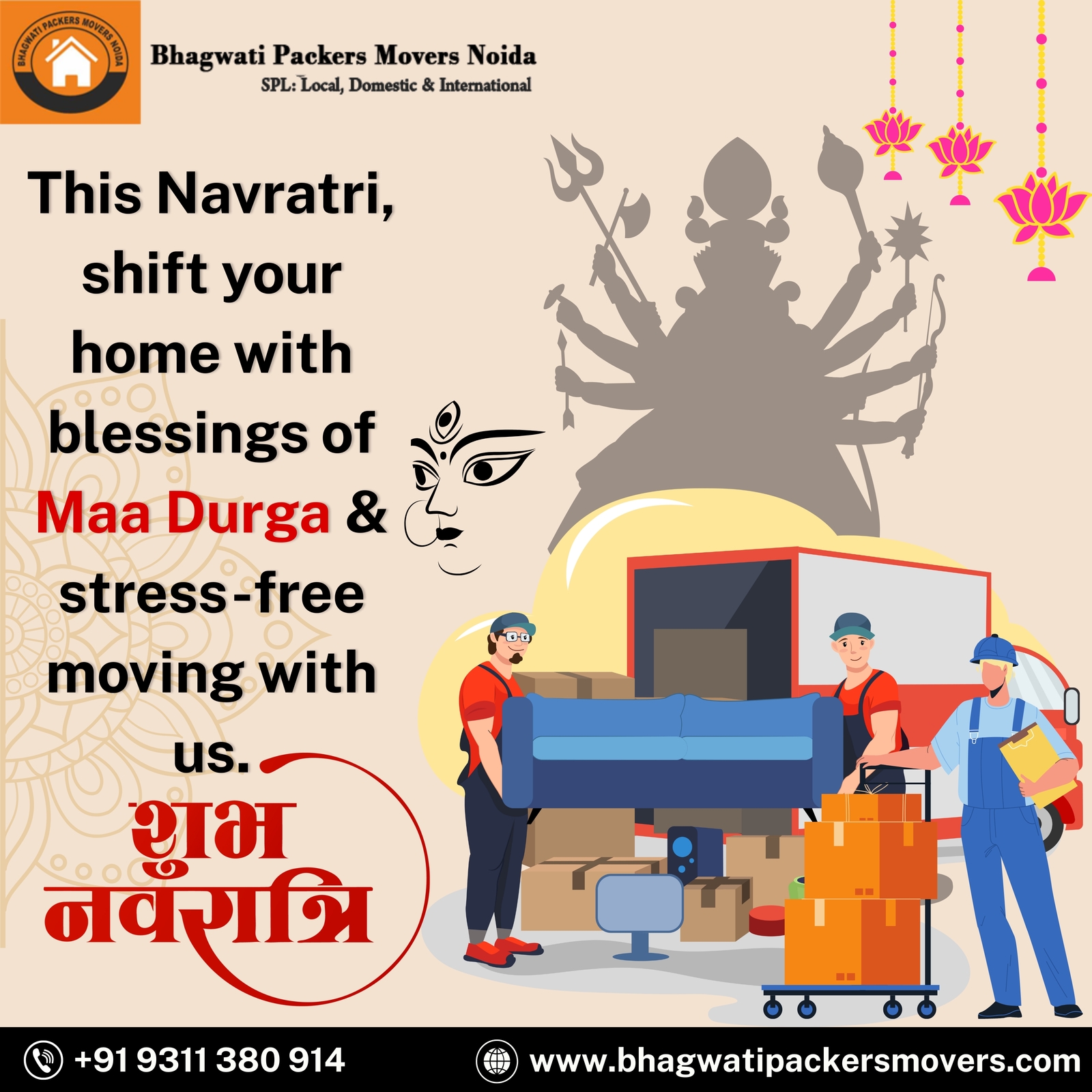 Celebrate Navratri with Stress-Free Home Shifting Services