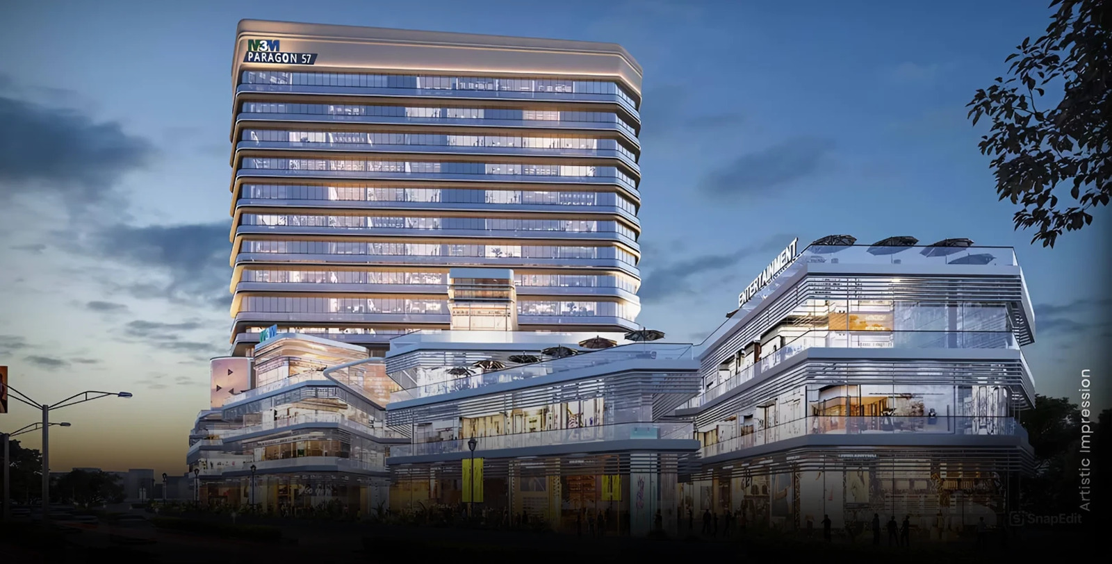 M3M Paragon 57 Embraces Smart Parking Solutions