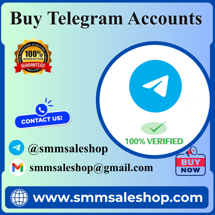 Buy Telegram Accounts - (PVA &amp; Aged)