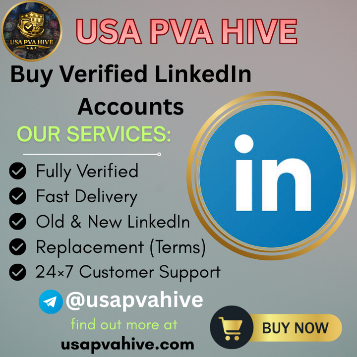 Buy Verified LinkedIn Accounts | In Bulk From Usa Pva Hive