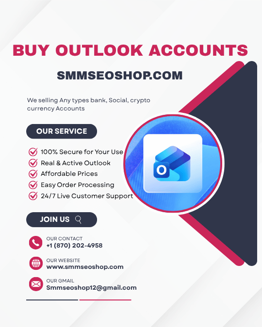 Buy Outlook Accounts - SMM SEO Shop