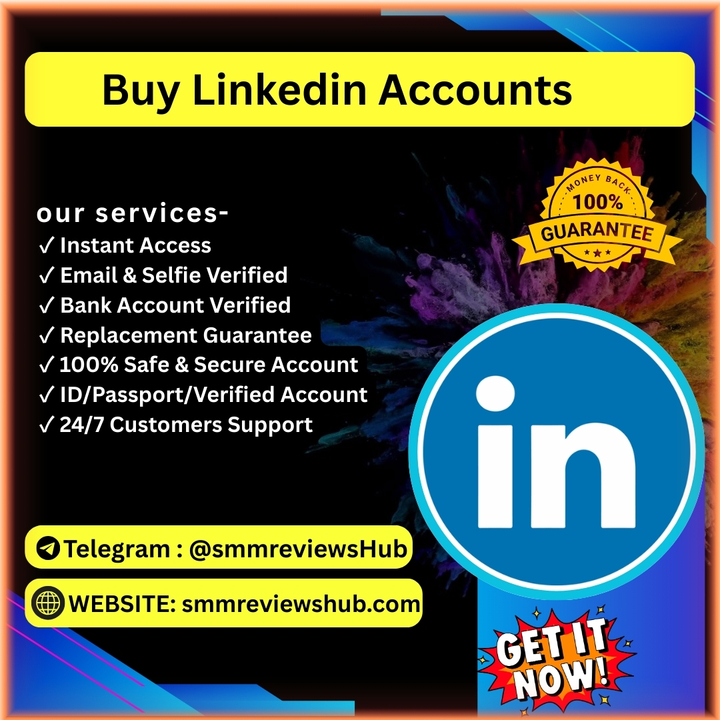 Buy LinkedIn Accounts - SMMReviewsHub - 2026