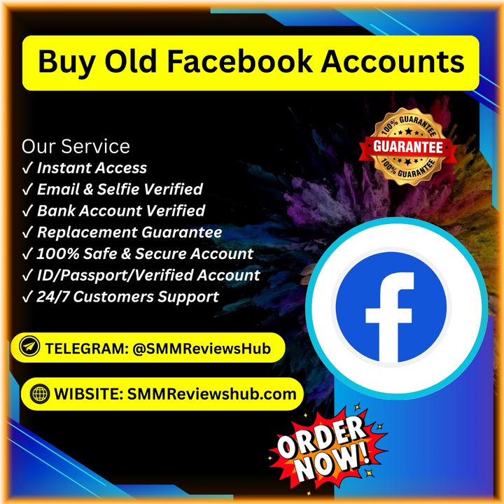 Buy Old Facebook Accounts - &amp; New Verified FB Accounts 2026