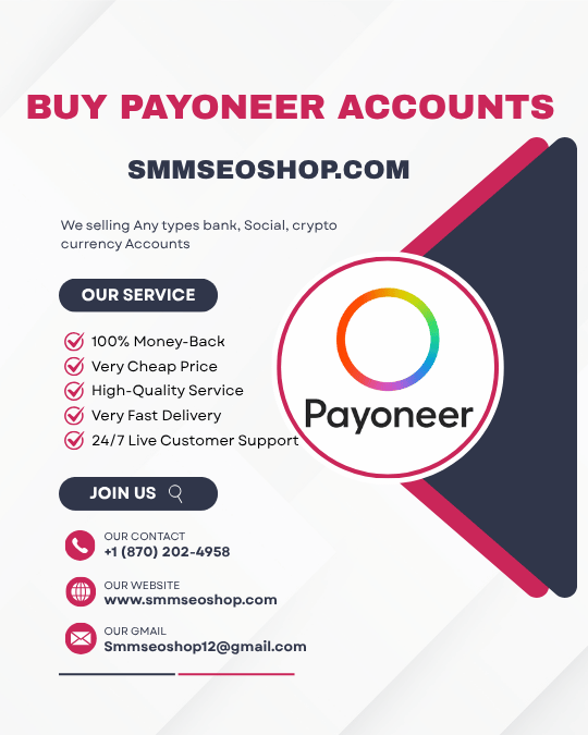 Buy Verified Payoneer Accounts - Safe, And Fast ...