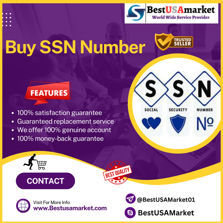 Buy SSN Number - Social Security Number &amp; Card,