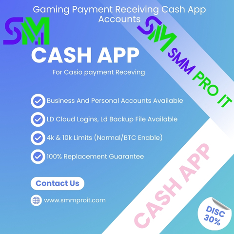 “Verified Cash App Accounts for Sale? Here’s Why SMM Pro IT Tops the List”