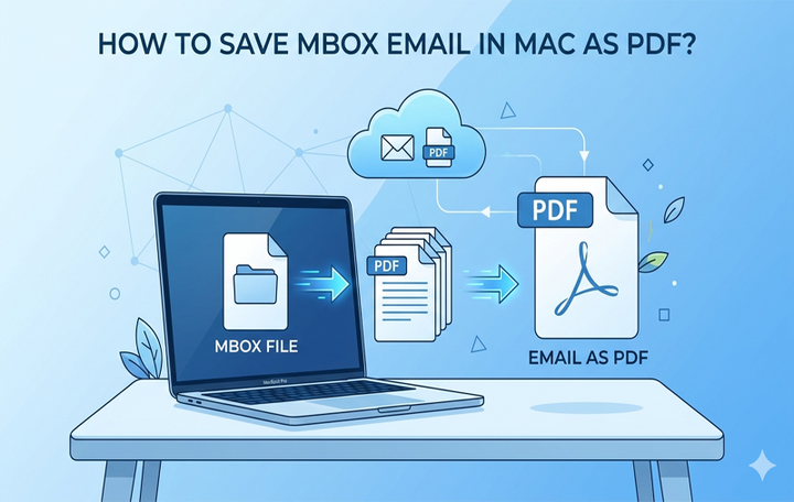 How to Archive MBOX Emails into PDF Files in Bulk?